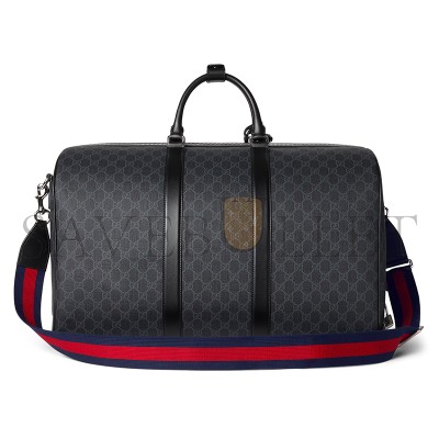 GUCCI GG BLACK LARGE DUFFLE BAG 792075 (52*33*28cm) GUCCI GG BLACK LARGE DUFFLE BAG 792075 (52*33*28cm)